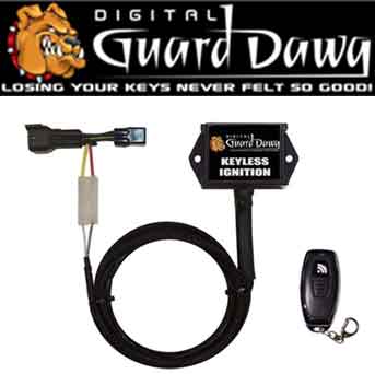 Digital guard dawg keyless ignition for victory motorcycles