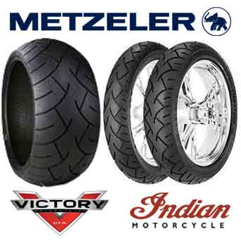 Metzeler tires for Victory & Indian motorcycles