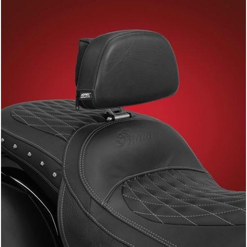 Backrest Detachable Smart Mount Black Indian by Show Chrome