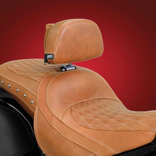 Backrest Detachable Smart Mount Tan Indian by Show Chrome