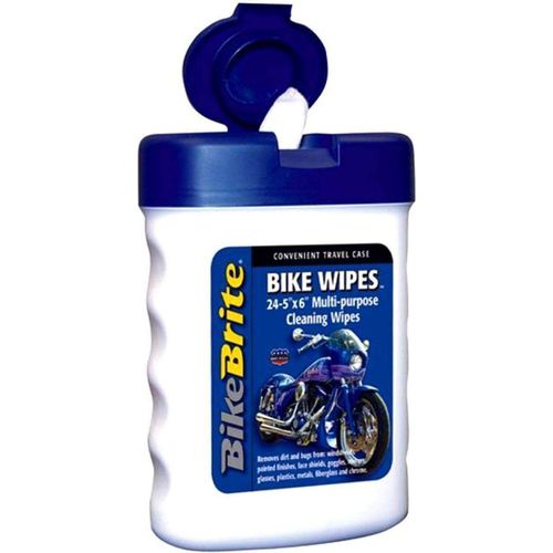 Parts Unlimited Paint Care Bike Wipes Travel Pack by Bike Brite MC49000