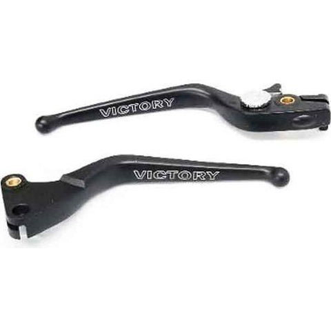 Brake & Clutch Lever Set Engraved 