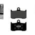 Parts Unlimited Brake Pads Brake Pads Front Semi-Metallic Compound by Galfer FD331G1054