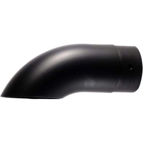Exhaust End Cap Turn Out Black by RPW