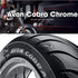 Tucker Rocky Drop Ship Tire Front Tire Cobra Chrome 120/70-21 by Avon Tyres 2120093