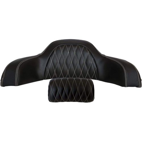 Genuine Leather Trunk Backrest Pads - Black by Polaris