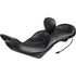 Heated One Piece Touring Seat w/Drivers Backrest by Mustang Seats