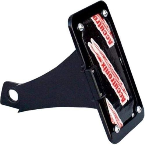 License Plate Side Mount Black by Accutronix