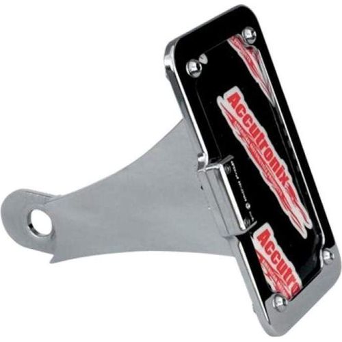 License Plate Side Mount Chrome by Accutronix