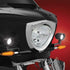 Big Bike Parts Running / Driving Lights Light Kit LED Mini Driving Black by Show Chrome 30-102LBK