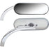 Mirror Chrome Mini-Oval Micro Style Left Side by Arlen Ness