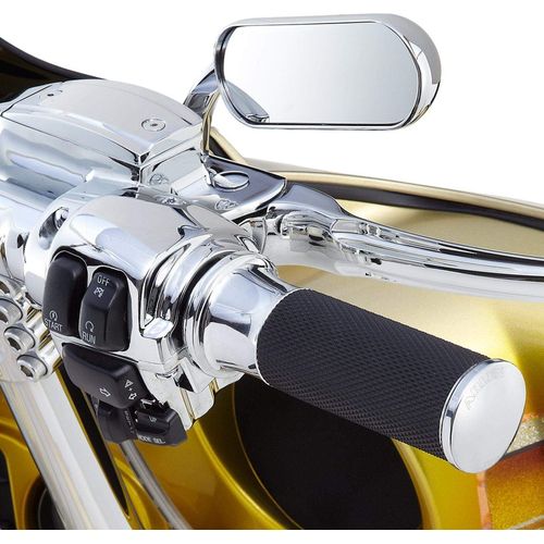 Mirror Chrome Mini-Oval Micro Style Right Side by Arlen Ness