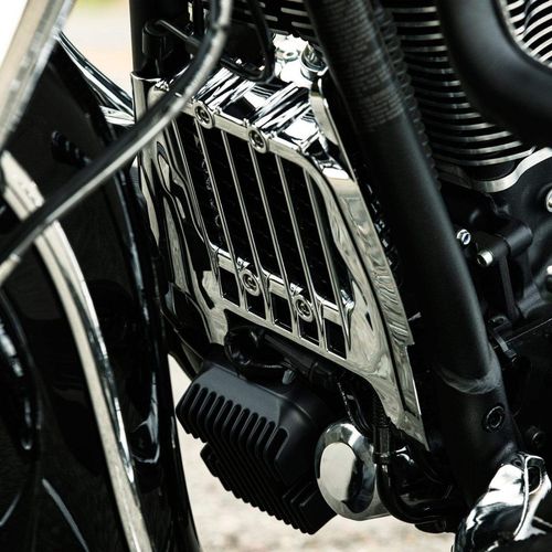 Oil Cooler Cover Chrome by Polaris