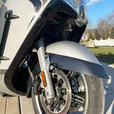 Witchdoctors Fender One Piece Vision Fiberglass Front Fender by Witchdoctor's VIS-FEND
