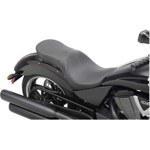 Parts Unlimited Drop Ship Seat Seats Touring Low Profile w/ Backrest Option by Drag Specialties 0810-1605