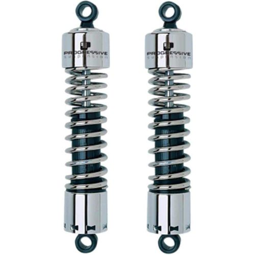 Shock Absorber 413 Series Chrome 11 in. by Progressive Suspension