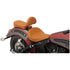 Parts Unlimited Backrest Accessory Sissy Bar Pad Smooth Brown by Drag Specialties 0822-0316