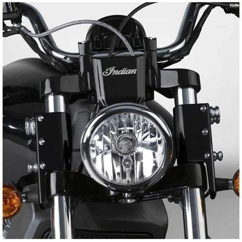 Western Powersports Drop Ship Windshield Mounts Switchblade Hardware Kit Black for Straight Forks by National Cycle KIT-Q344-002