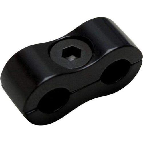 Throttle/Idle Cable Clamp Black by Motion Pro