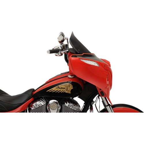 Parts Unlimited Windshield Windshield Flare Tall-Dark Smoke 14 Inch for Indians by Klock Werks 2312-0481