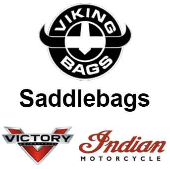 Viking Saddlebags for Victory and Indian motorcycles