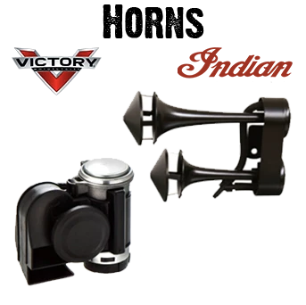 Victory & Indian Motorcycle Air Horns, Electrical Horn