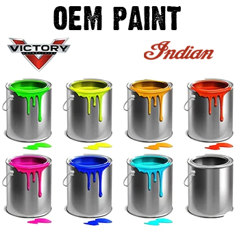 Victory & Indian motorcycle factory oem paint 