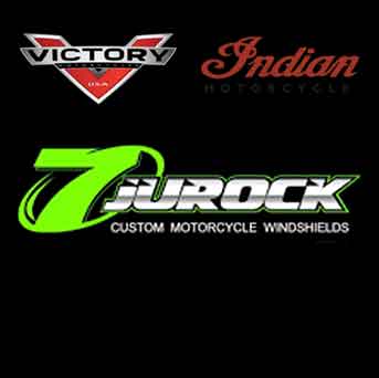 7Jurock Custom Indian and victory Motorcycle Windshields