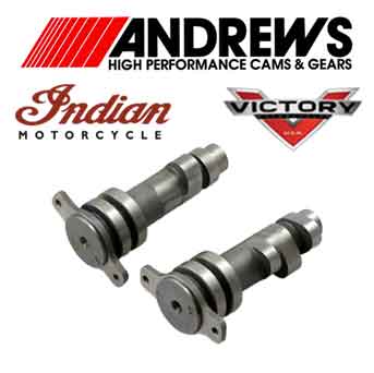 Andrews camshafts for Victory and Indian motorcycles