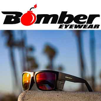 Bomber sunglasses and eyewear