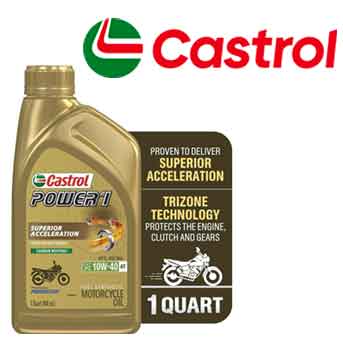 Castrol motorcycle oil