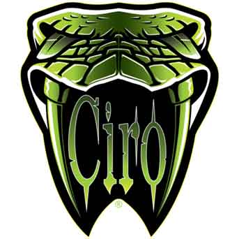 ciro motorcycle parts snake logo
