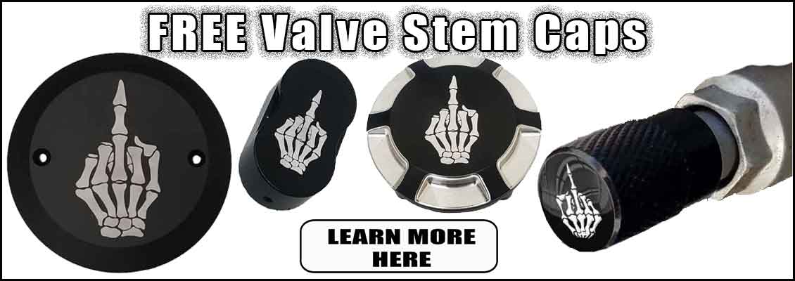 Victory Motorcycle Free Valve Stem Caps