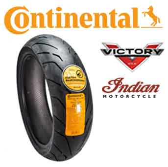 Victory & Indian Continental Motorcycle Tires