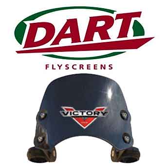 Dart Flyscreens windshields for victory & Indian motorcycles