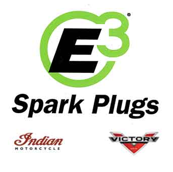 E3 Spark Plugs for Victory and Indian motorcycles