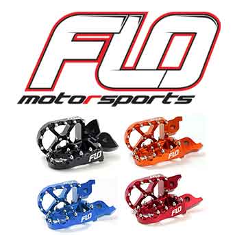 Flo Motorsports foot pegs