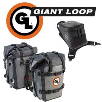 Giant Loop Motorcycle Luggage, Tank Bags, Saddlebags & Gear