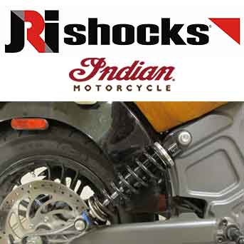 JRI Shocks for Indian Scout Motorcycles