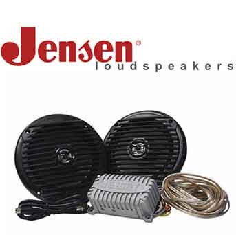 Jensen motorcycle speakers and Bluetooth amplifier for Victory & Indian motorcycles