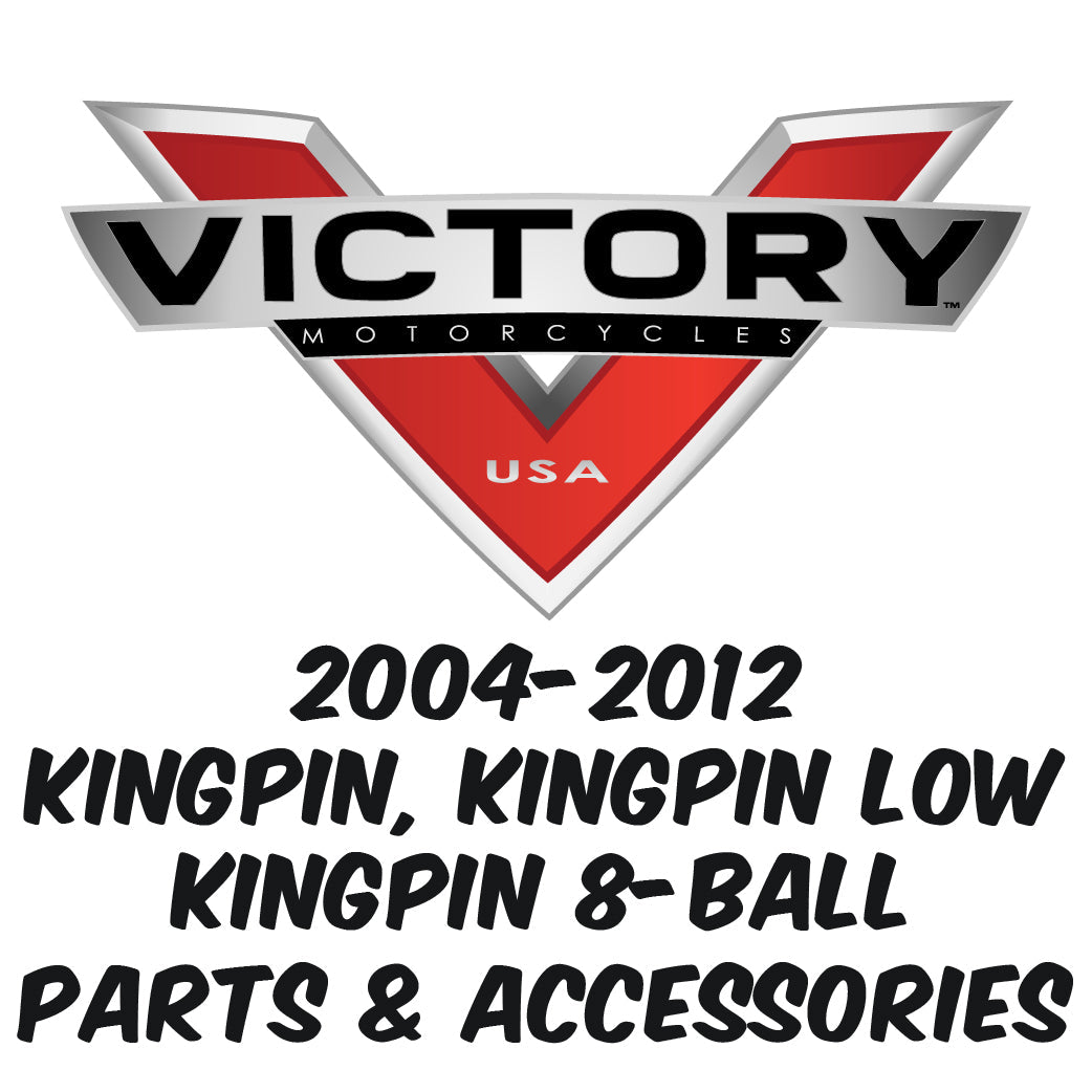 Victory Kingpin, Kingpin Low, Kingpin 8-ball, Kingpin tour motorcycles and victory parts and accessories logo