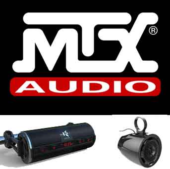 MTX Motorcycle Bluetooth Speakers & Sound Bars