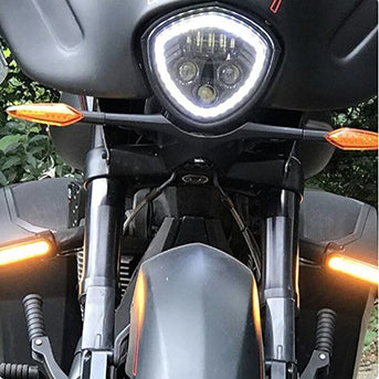 Victory & Indian motorcycle headlights, turn signals, brake lights, LED headlights, HID, Halogen