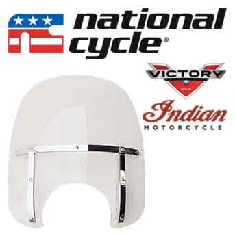 National Cycle Windshields for Victory and Indian motorcycles