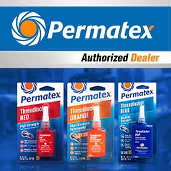 Permatex products. sealants, gasket makers loctite, anti seize, right stuff.