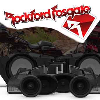  Rockford Fosgate motorcycle audio systems