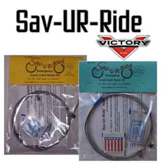 Sav ur ride emergency clutch cables for victory motorcycles