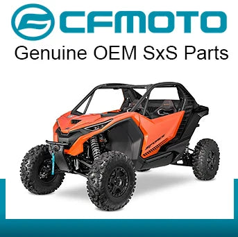 CF moto logo and CF Motor Z Force OEM parts