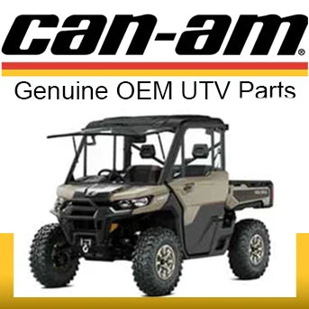 Can am logo and can am defender limited edition OEM parts