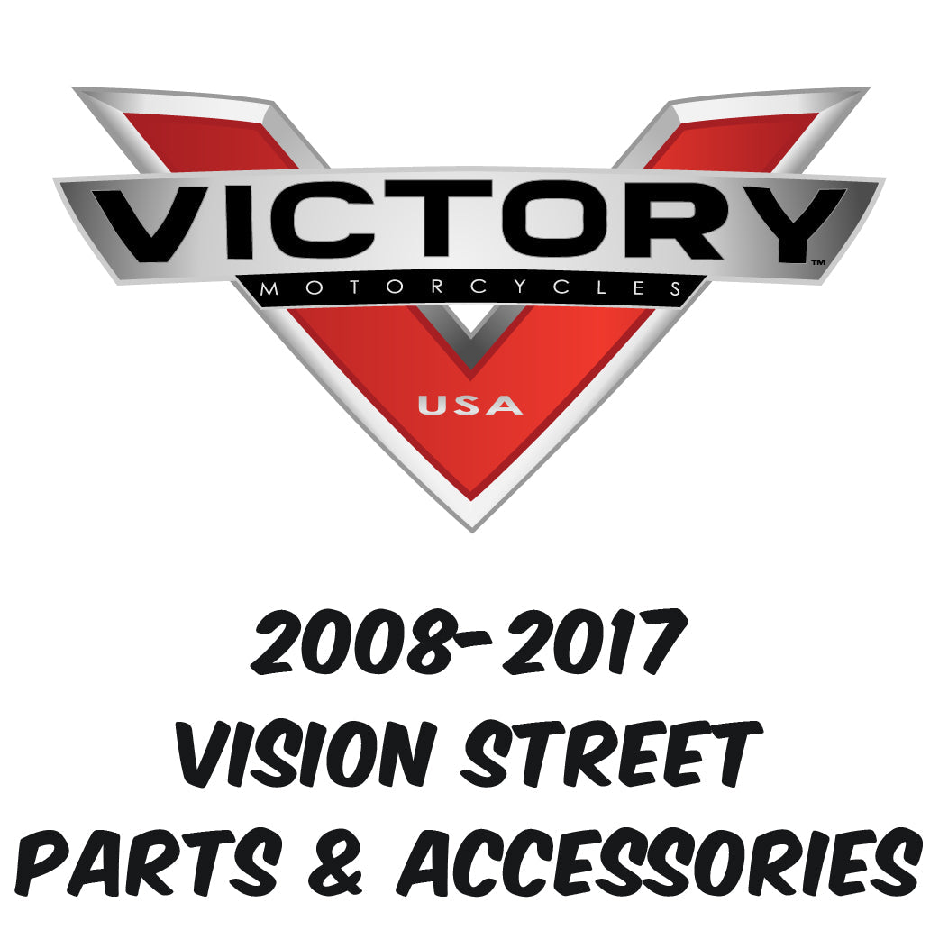 Victory motorcycle logo and Victory Vision street and vision 8 ball motorcycle parts and accessories